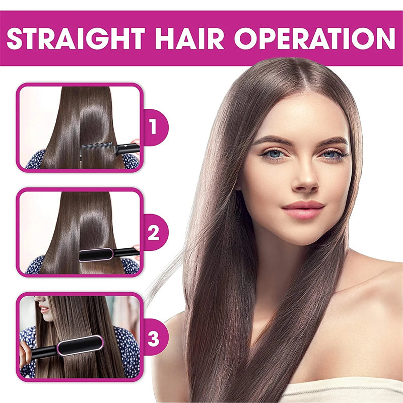 2-in-1 Ionic Hair Straightener